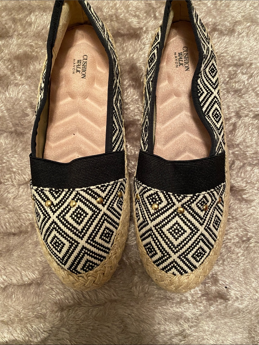 Avon Cushion Walk Espadrille Flat